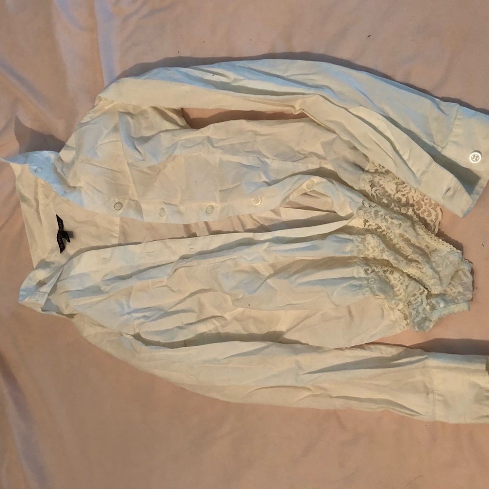 Victoria’s Secret White Button Up